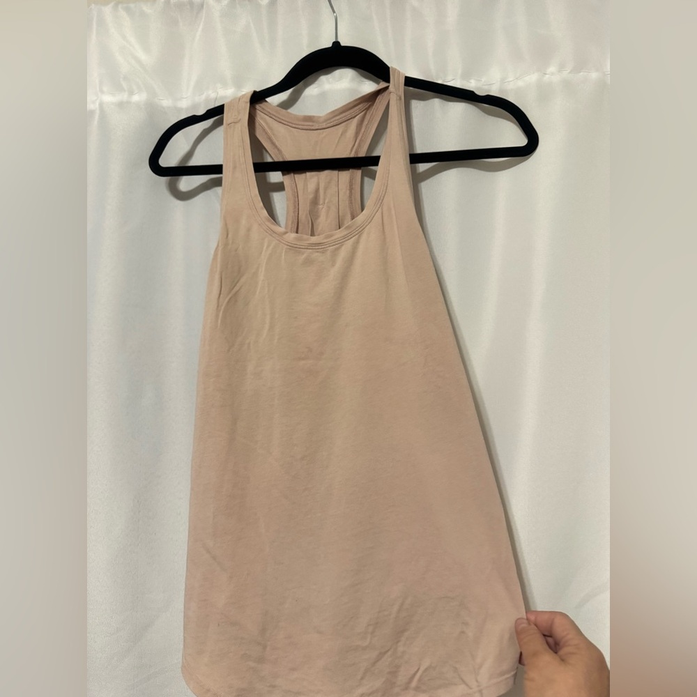 lululemon athletica Soft Pink Racerback Tank